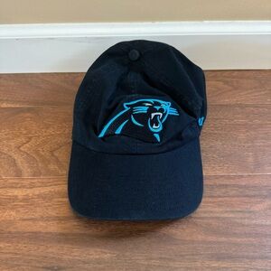 Carolina Panthers “Clean-Up” Black Hat - Adjustable Size